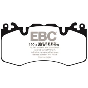 6000 Series Greenstuff Truck/SUV Brakes Disc Pads