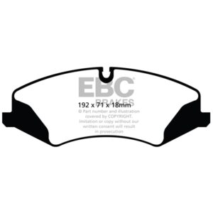 6000 Series Greenstuff Truck/SUV Brakes Disc Pads