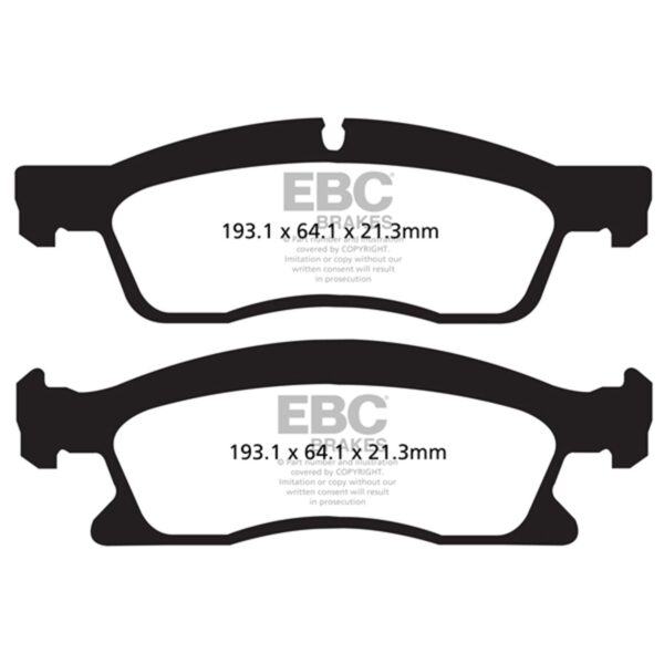 6000 Series Greenstuff Truck/SUV Brakes Disc Pads