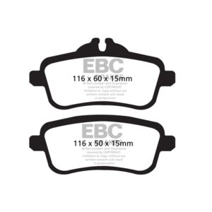 6000 Series Greenstuff Truck/SUV Brakes Disc Pads