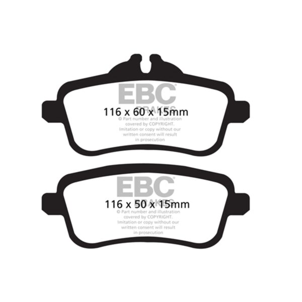 6000 Series Greenstuff Truck/SUV Brakes Disc Pads