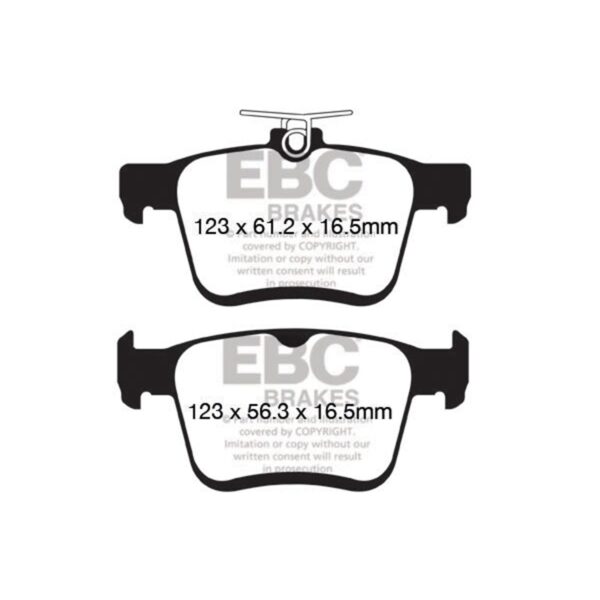 6000 Series Greenstuff Truck/SUV Brakes Disc Pads