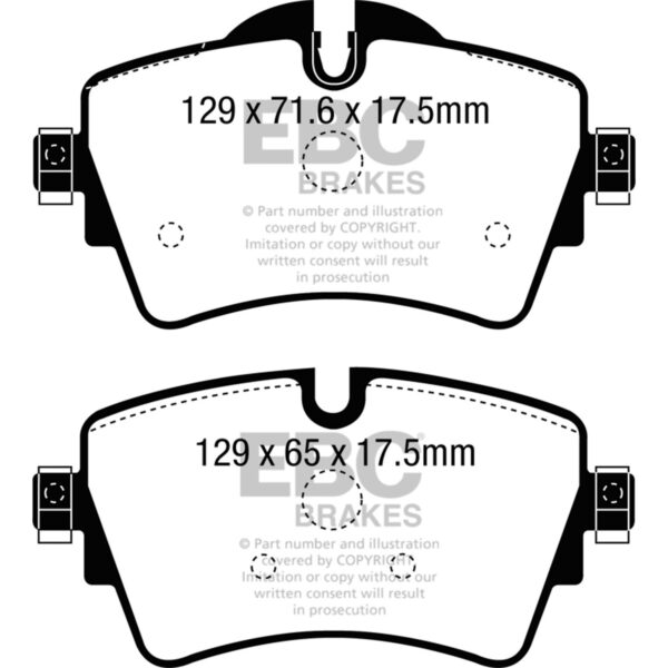 Redstuff Ceramic Low Dust Brake Pads