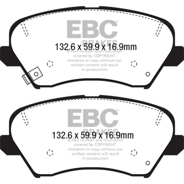 Redstuff Ceramic Low Dust Brake Pads