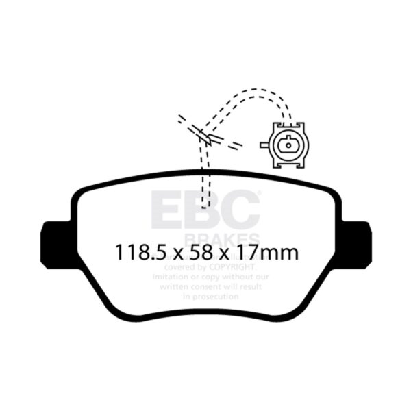Redstuff Ceramic Low Dust Brake Pads