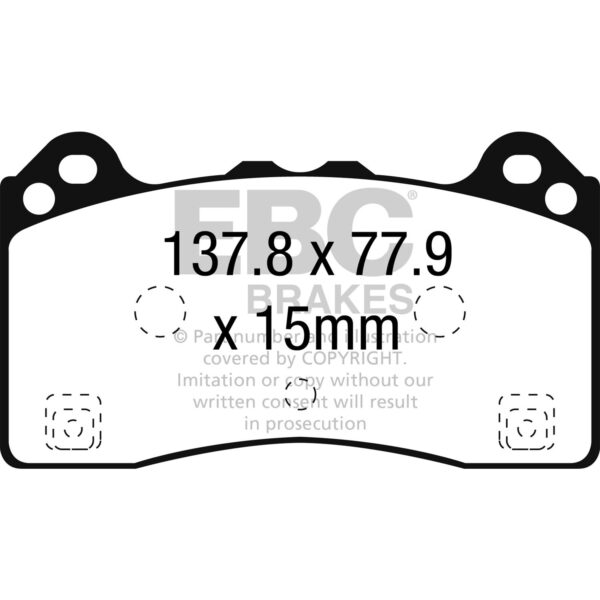 Redstuff Ceramic Low Dust Brake Pads