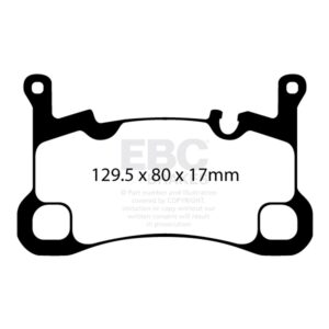 Orangestuff 9000 Series Race Brake Pads