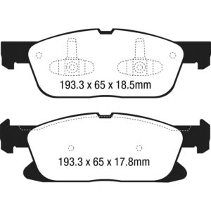 Redstuff Ceramic Low Dust Brake Pads