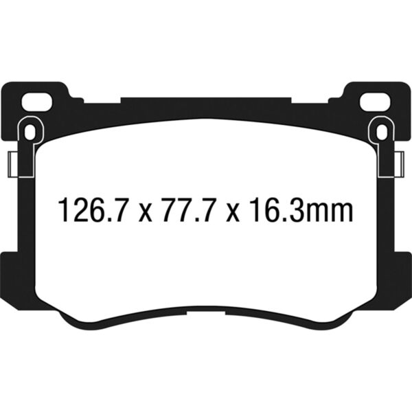 Redstuff Ceramic Low Dust Brake Pads