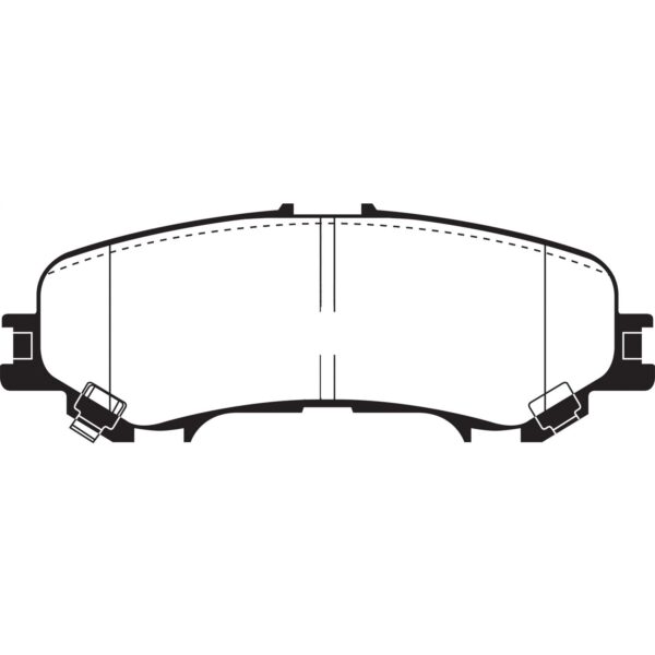 6000 Series Greenstuff Truck/SUV Brakes Disc Pads