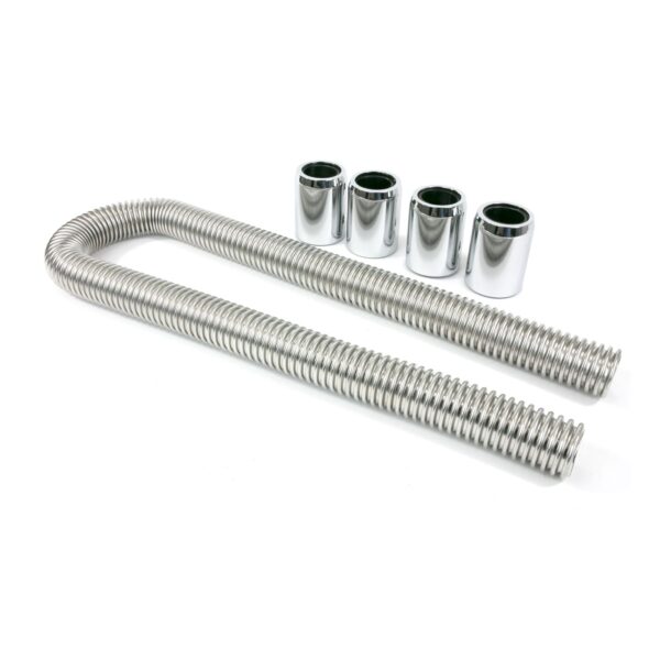 TSP Radiator Hose Kit;  48" Chrome