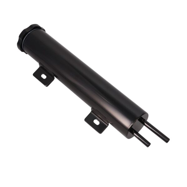 Overflow Tank; Black; Stainless Steel; 2 in. x 10 in.