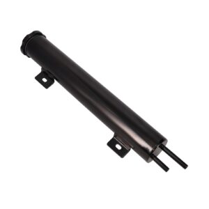 Overflow Tank; Black; Stainless Steel; 2 in. x 13 in.