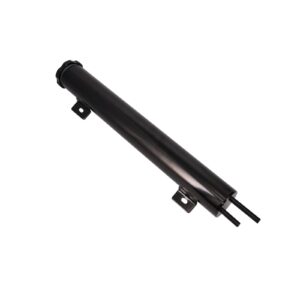 Overflow Tank; Black; Stainless Steel; 2 in. x 15 in.