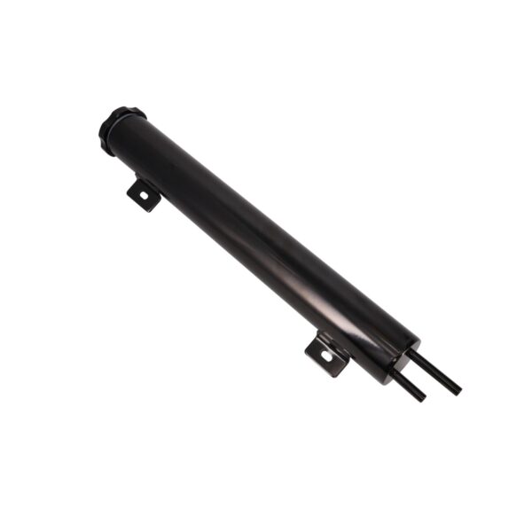 Overflow Tank; Black; Stainless Steel; 2 in. x 15 in.