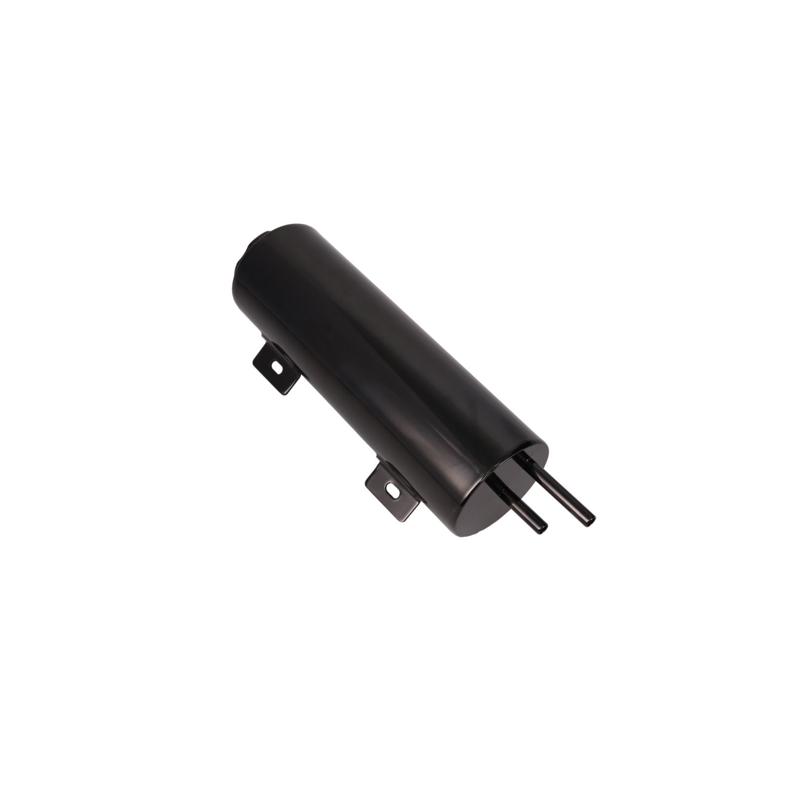 Overflow Tank; Black; Stainless Steel; 3 in. x 9 in.