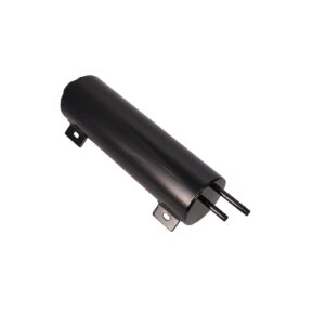 Overflow Tank; Black; Stainless Steel; 3 in. x 10 in.