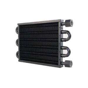 TSP Transmission Oil Cooler; 7 1/2" x 12 3/4" with Flare Fitting