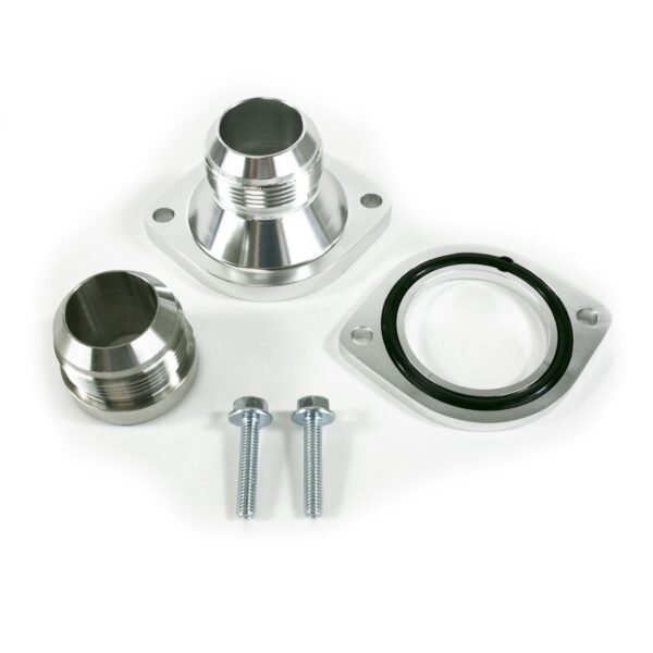 TSP Water Pump Adapter Kit; Aluminum; Chrome; LSX; -20AN
