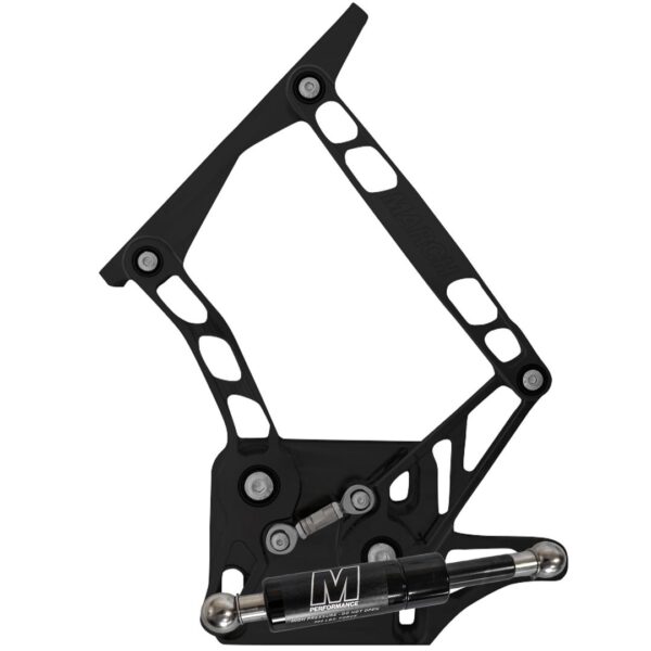 1965 Mercury Comet Billet Hood Hinges, Black