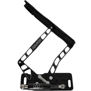 1967-1969 Chevy Camaro Hood Hinges, Gen I, Black Onyx, Fiberglass Hood