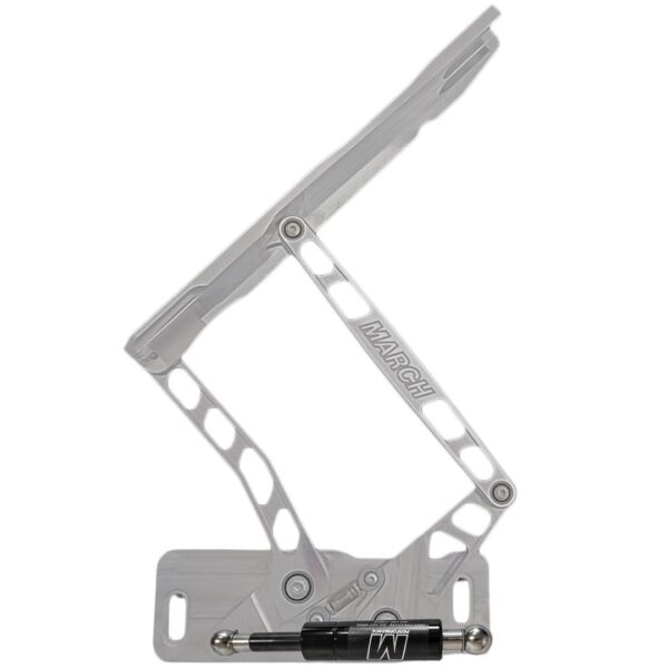 1965-1967 Chevy Biscayne Hood Hinges, Polished, Steel Hood