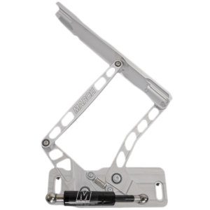 1965-1967 Chevelle & El Camino Hood Hinges, Gen I, Polished, Fiberglass Hood