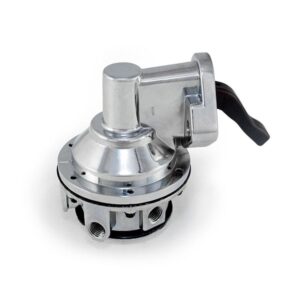 TSP Mechanical Fuel Pump; Two Valve 80 GPH 8 PSI BBC Gen2 Mark IV (396-454); Chrome