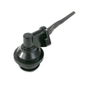 TSP Mechanical Fuel Pump; Two Valve 80 GPH 8 PSI; Ford Big Block (429-460); Black