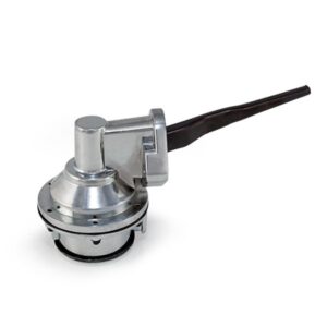 TSP Mechanical Fuel Pump; Two Valve 80 GPH 8 PSI; Ford Big Block (429-460); Chrome