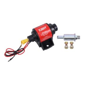 Micro Electric Fuel Pump; 28 gph; 2-3.5 PSI; Gasoline; with Filter; Carburetor