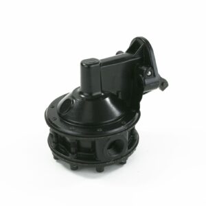 TSP Mechanical Fuel Pump; Six Valve 130 GPH 12-16 PSI SBC (262-400); Black