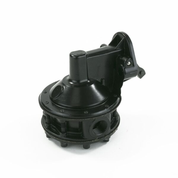TSP Mechanical Fuel Pump; Six Valve 130 GPH 12-16 PSI SBC (262-400); Black