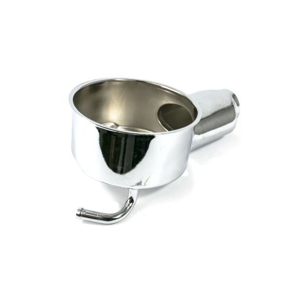 TSP Power Steering Pump Reservoir; GM Saginaw "Banjo Style;" Chrome