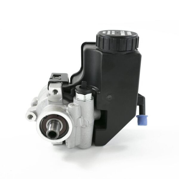 TSP Power Steering Pump; GM Type 2; Saginaw TC Series; w/ Integral Reservoir; Satin