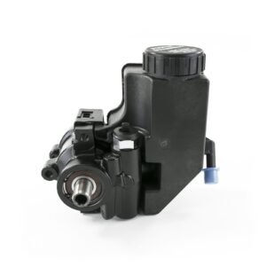 TSP Power Steering Pump; GM Type 2; Saginaw TC Series; w/ Integral Reservoir; Black
