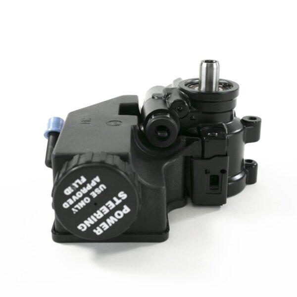 TSP Power Steering Pump; GM Type 2; Saginaw TC Series; w/ Integral Reservoir; Black