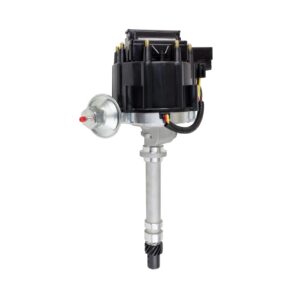 TSP HEI Distributor; Chevrolet Corvette V8 (1962-1974) with Tach Drive; Black