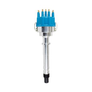 TSP Pro Billet Distributor; Chevrolet SB & BB Gen. 2 "Mark IV" V8; Blue