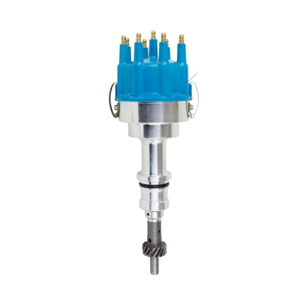 TSP Pro Billet Distributor; Ford Small Block V8 (221; 260; 289; 302); Blue