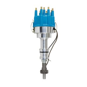 TSP Pro Billet Distributor; Ford BB (370;429;460) & "335" (351C;400;351M) V8; Blue