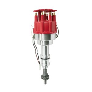 TSP Pro Billet Distributor; Ford BB (370;429;460) & "335" (351C;400;351M) V8; Red