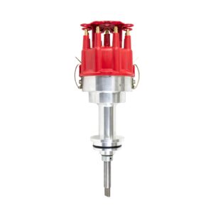TSP Pro Billet Distributor; Chrysler SB "LA" V8 (273; 318; 340; 360); Red
