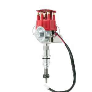 TSP Ready to Run Distributor; Ford Small Block V8 (221; 260; 289; 302); Red