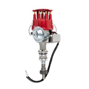 TSP Ready to Run Distributor; Ford BB (370-460);351C;400;351M V8; Red