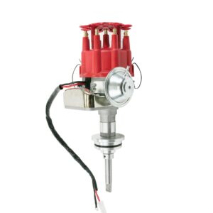 TSP Ready to Run Distributor; Chrysler SB V8 (273; 318; 340; 360); Red