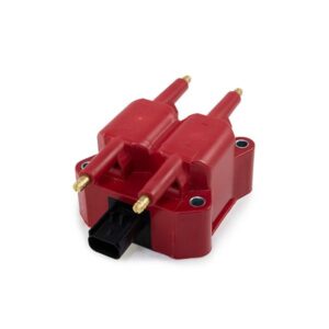TSP Ignition Coil; 1995-2005 Chrysler/Eagle/Mitsubishi I4; 40K; Red