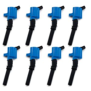 TSP Ignition Coil; 1999-2014 Ford/Lincoln/Mercury V8/V10; 25K; Blue
