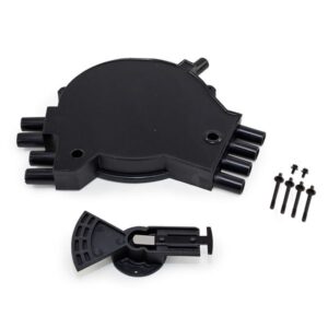 TSP Opti-Spark Distributor Cap and Rotor Kit; Chevrolet LT1 Gen. 1 1992-1994; Black
