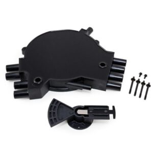 TSP Opti-Spark Distributor Cap and Rotor Kit; Chevrolet LT1 Gen. 2 1995-1997; Black
